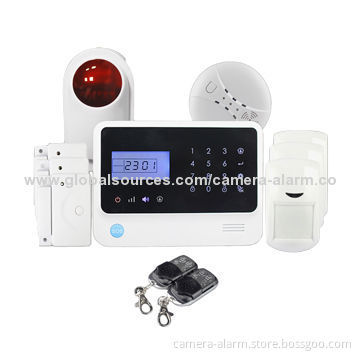 GSM Security Alarm System, 6 Contact Alarm, APP Remotely Arm/Disarm, SIM Card